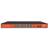 Wi-Tek - WI-PMS326GF - 24GE+2SFP Full Giga 802.3af/at Managed PoE Switch with 24Port PoE