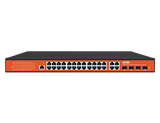 Wi-Tek - WI-PMS328GF - 24GE+4Combo SFP Full Giga 802.3af/at PoE Switch with 24Port PoE (Project model Delivery time 3weeks)
