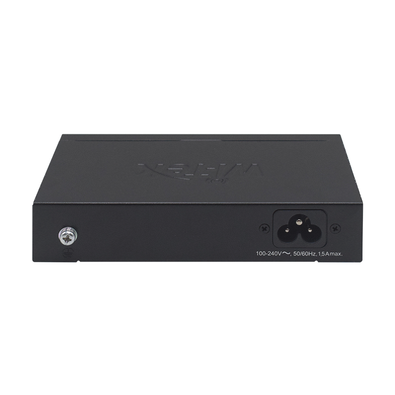 Wi-Tek - WI-PS205H V2 - 4FE + 2FE Uplink Ports 250M Long Range PoE Switch with 4PoE Port