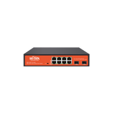 Wi-Tek - WI-PS310GF-Alien - 8GE+2SFP Unmanaged 24V-48V Auto-detect PoE Switch