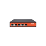 Wi-Tek - WI-PS505G - 4*2.5GE(PoE)+1*2.5GE uplink 802.3af/at PoE Switch with 4Port PoE