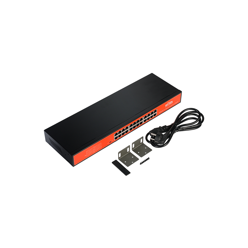 Wi-Tek - WI-SG124 - 24xGigabit rack-mountable Ethernet Switch 