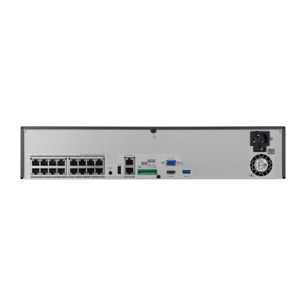 Hanwha - WRN-1610S-2TB - Wisenet Wave Wrn 1610s 16 Channel Wave Poe+ NVR With 2TB HDD
