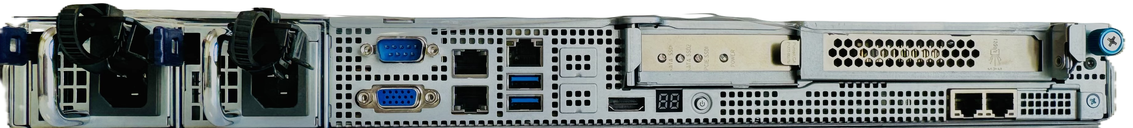 Hanwha - WRR-P-E201S-48TB - 1U Wisenet WAVE Network Video Recorder with 4 Professional licenses, Wisenet WAVE pre-installed, 48TB raw (32TB usable after disk formatting & RAID 5 configuration), 470 Mbps recording B/W, 4 HDD Bay (3.5