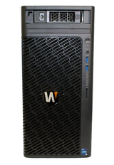 Hanwha - WRT-P-3104L-16TB - Mini-tower form factor Wisenet WAVE Network Video Recorder with 4 Professional licenses, Wisenet WAVE pre-installed, 16TB raw, 170 Mbps recording B/W, (1) 3.5" HDD, (14th Gen) Intel Core i3, 16GB RAM, 256 GB SSD OS Drive, 