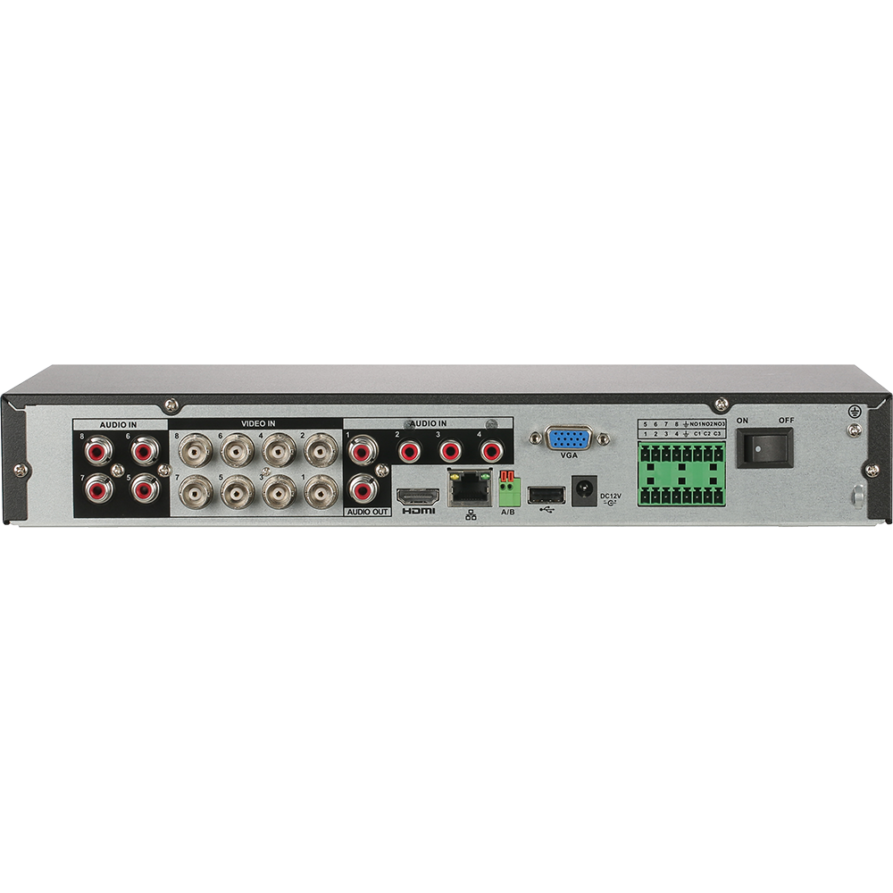 Dahua - X51C2E - 8CH Analytics+ Penta-brid XVR H.265 5M-N Mini 1U 1 SATA Bays