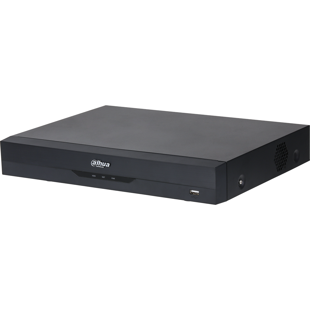 Dahua - X51C3E8 - 16CH Analytics+ Penta-brid XVR H.265 5M-N Mini 1U 1 SATA Bays, 8TB
