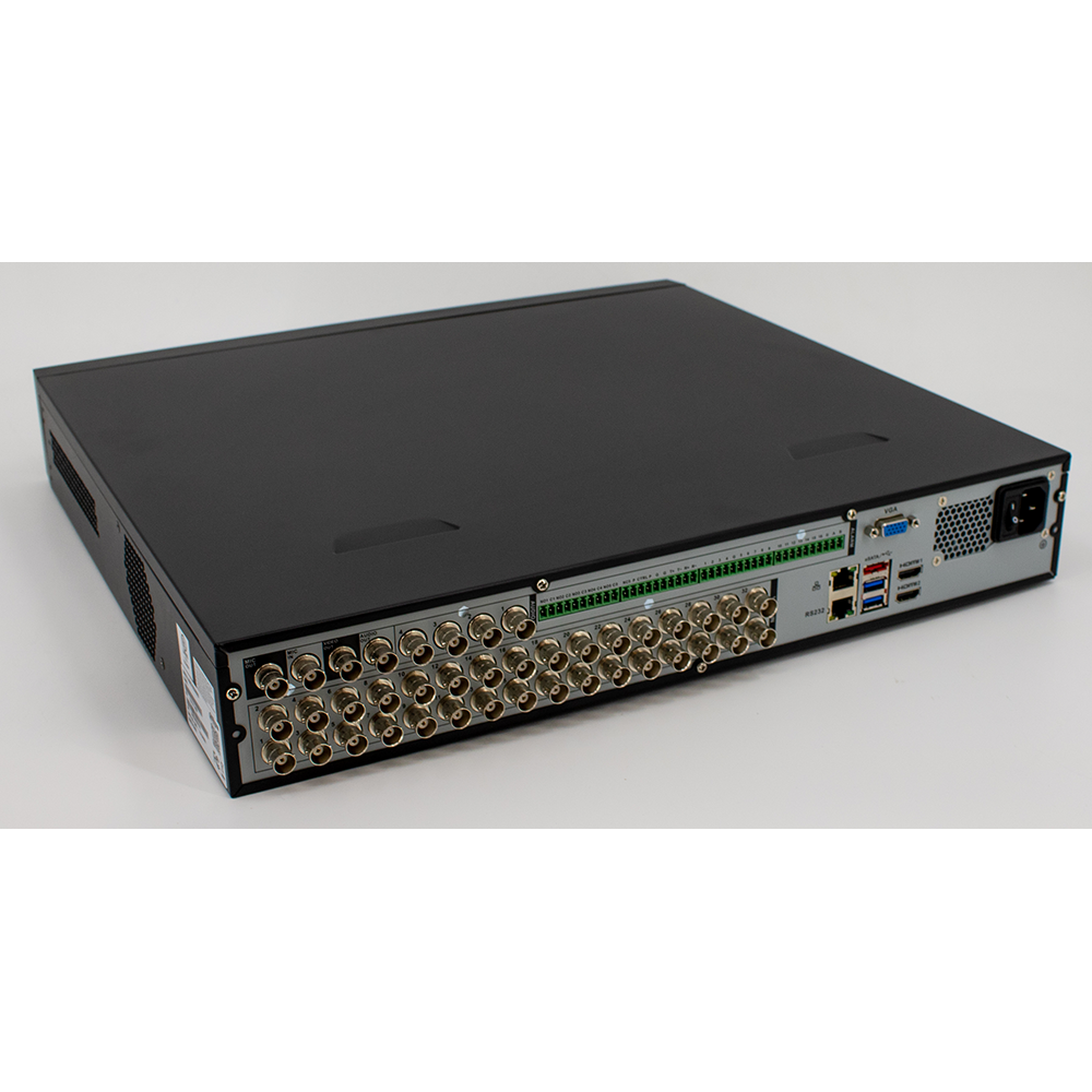 Dahua - X54B5L10 - 32CH Analytics+ Penta-brid XVR H.265 5M-N 1.5U 4 SATA Bays, 10TB
