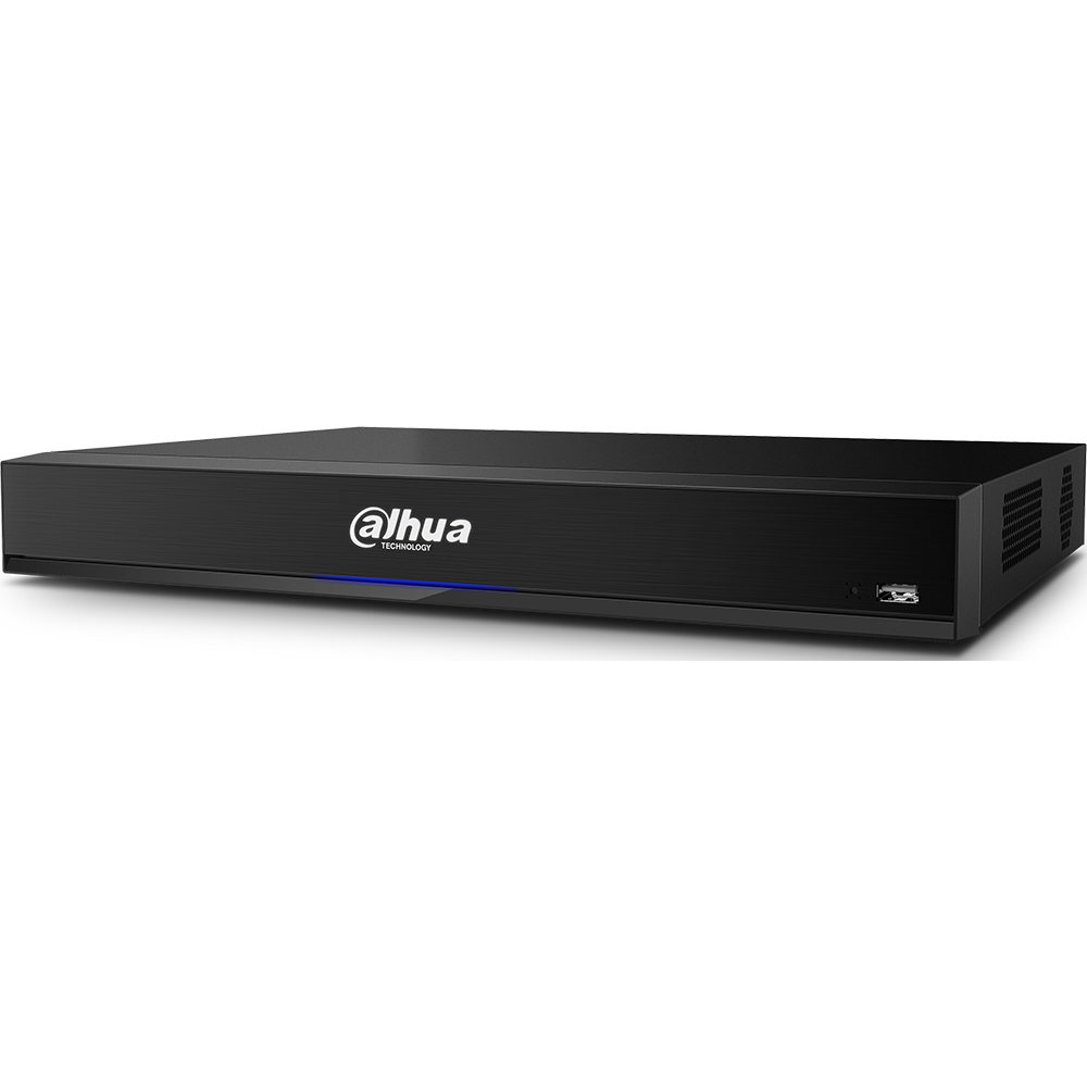 Dahua - X82R2A6 - 8CH Analytics+ Penta-brid XVR H.265 4K Pro 1U 2 SATA Bays, 6TB