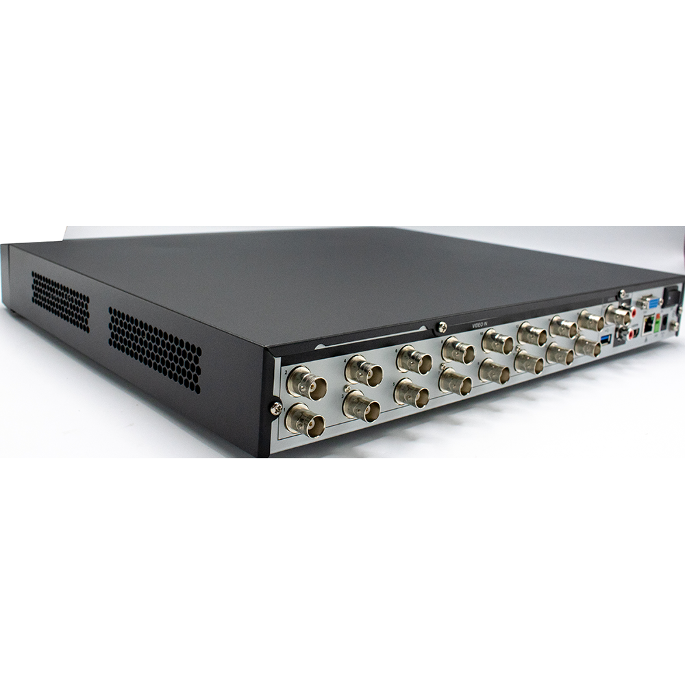 Dahua - X82R3N8 - 16CH Analytics+ Penta-brid XVR H.265 4K Pro 1U 2 SATA Bays, 8TB