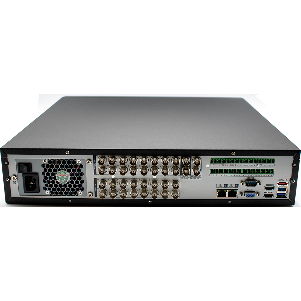 Dahua - X88A3S8 - 4K 16+48CH 2U Penta-brid with Analytics+ 8TB
