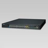 Planet - XGS3-24042 - Stackable 24-Port Gigabit L3 IPv6 Managed Switch with 4 Optional 10G slots