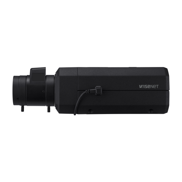 Hanwha - XNB-6003 - Powered by WN7, X-Plus series, Box Camera, 2MP resolution @ 120FPS, Triple codec (H.265/H.264/MJPEG), USB port for easy installation, Day & Night (ICR), extremeWDR (150dB), DIS with built-in Gyro sensor, Handover, Analytics events