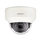 Hanwha - XND-6080V - Wisenet X powered by Wisenet 5 network indoor vandal dome camera, 2MP, Full HD(1080p) @60fps, motorized vari-focal lens 4.3x (2.8~12mm) (119.5°~27.9°), triple codec H.265/H.264/MJPEG with WiseStream II technology, 150dB WDR, USB 