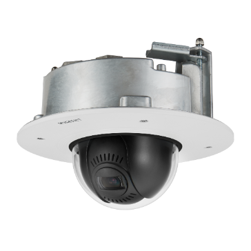 Hanwha - XND-6081FZ - 2MP Flush Mount Network Dome PTRZ Camera