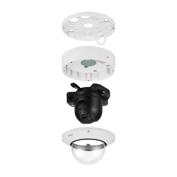 Hanwha - XND-6081VZ - 2MP Vandal-Resistant Indoor Network Dome PTRZ Camera