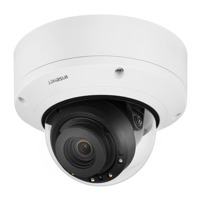 Hanwha - XND-8081RV - 5MP Vandal-Resistant Indoor IR Network Dome Camera