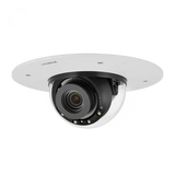 Hanwha - XND-9082RF - Wisenet 7 X-plus series network IR flush mount camera (plenum), 4K (8MP Max) @ 30fps, motorized vari-focal lens 3x (2.8~8.4mm), triple codec H.265/H.264/MJPEG with WiseStreamII technology, Extreme WDR, USB and CVBS port for easy