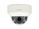 Hanwha - XND-L6080RV - Wisenet X powered by Wisenet 5 network indoor vandal dome camera, 2MP, Full HD(1080p) @60fps, motorized vari-focal lens 3.1x (3.2~10mm) (109°~33.2°), triple codec H.265/H.264/MJPEG with WiseStream II technology, 120dB WDR, USB 