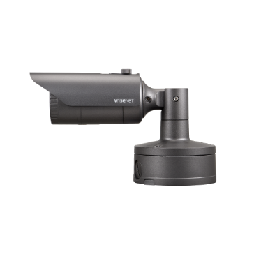Hanwha - XNO-8040R - Wisenet X powered by Wisenet 5 network outdoor vandal bullet camera, 5MP @30fps, 7mm fixed lens (50.7°), triple codec H.265/H.264/MJPEG with WiseStream II technology, 120dB WDR, USB port for easy installation, advanced video anal