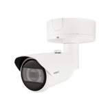 Hanwha - XNO-9083R - Powered by WN7, X-Plus series, Outdoor Network AI IR Bullet Camera, 4K resolution @ 30FPS, 4.4~9.3mm(2.1x) (112.1°~47.5°) motorized varifocal lens, Triple codec (H.265/H.264/MJPEG), IR viewable length 50m (164ft), USB port for ea