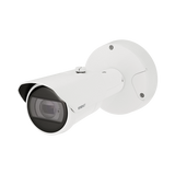 Hanwha - XNO-C9083R - Powered by WN7, Outdoor Network AI IR Bullet Camera, 4K resolution @ 30FPS, 4.4~9.3mm(2.1x) (112.1°~47.5°) motorized varifocal lens, Triple codec (H.265/H.264/MJPEG), IR viewable length 40m (131.2ft), USB port for easy installat