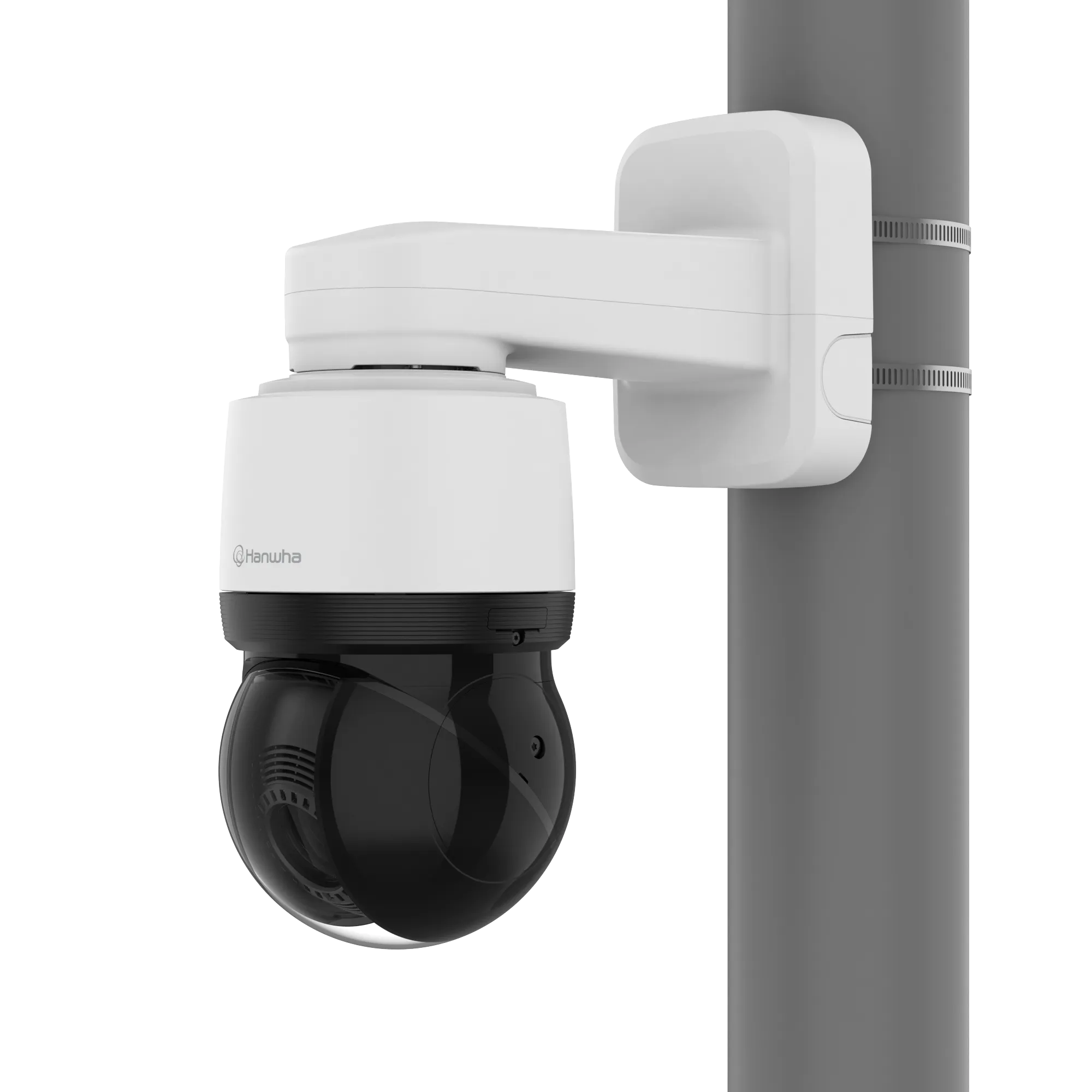 Hanwha - XNP-C6403R - Powered by WN7 PTZ Plus with AI, 2MP @ 60FPS resolution, 4.25mm~170mm (40x) lens, adaptive Wise IR (200m), extreme WDR 150dB, Day & Night ICR, H.265, H.264, MJPEG codec support, Analytics events based on AI engine: Object detect