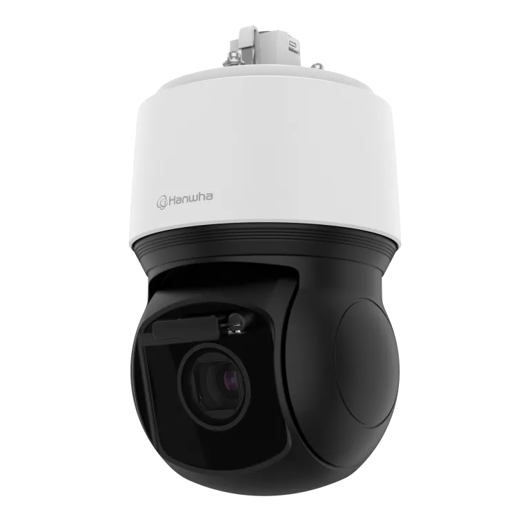 Hanwha - XNP-C9303RW - Powered by WN7 PTZ Plus with AI, 4K @ 30FPS resolution, 5mm~150mm (30x) lens, build in wiper and adaptive Wise IR (200m), extreme WDR 120dB, Day & Night ICR, H.265, H.264, MJPEG codec support, Analytics events based on AI engin