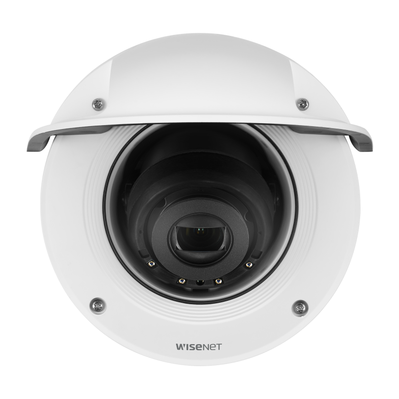 Hanwha - XNV-6081RE - Wisenet X powered by Wisenet 5 network IR outdoor vandal dome camera with PoE Extender, PoE+ in PoE out, 2MP @60fps, Motorized Varifocal Lens (2.8mm ~12mm), triple codec H.265/H.264/MJPEG with WiseStream II technology,WDR 150dB,