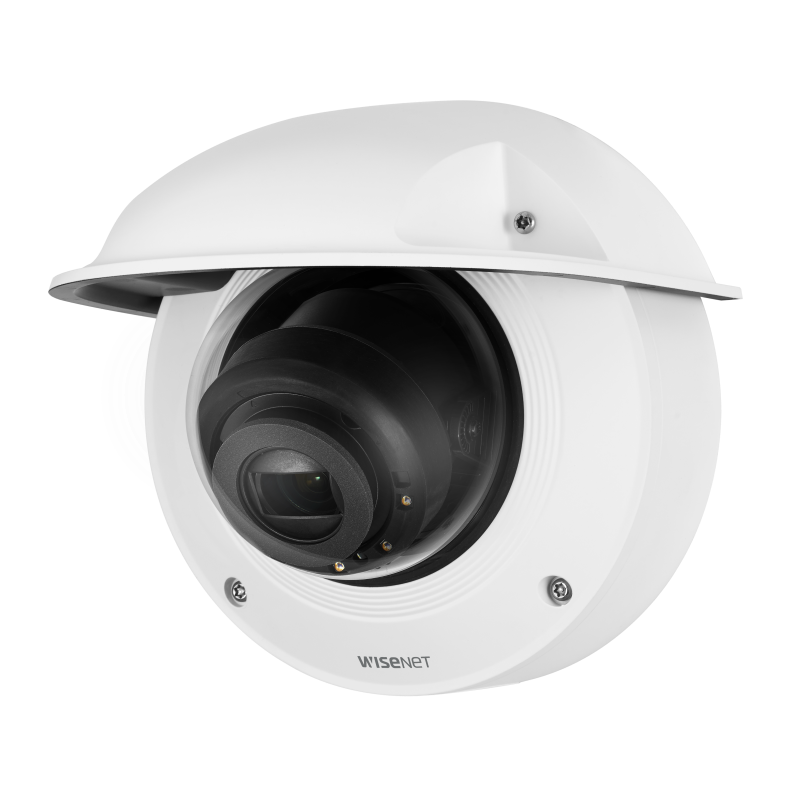 Hanwha - XNV-6081RE - Wisenet X powered by Wisenet 5 network IR outdoor vandal dome camera with PoE Extender, PoE+ in PoE out, 2MP @60fps, Motorized Varifocal Lens (2.8mm ~12mm), triple codec H.265/H.264/MJPEG with WiseStream II technology,WDR 150dB,