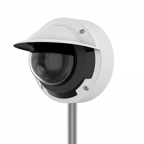 Hanwha - XNV-6083RZ - Powered by WN7, X-Plus series, Outdoor Network AI IR Vandal Dome Camera, 2MP resolution @ 120FPS, 2.8~12mm (4.3x) (120°~27°) motorized varifocal lens, Remote lens adjustment (PTRZ), Triple codec (H.265/H.264/MJPEG), IR Viewable 