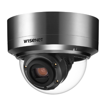 Hanwha - XNV-6120RS - 2MP 12X IR Stainless steel Dome