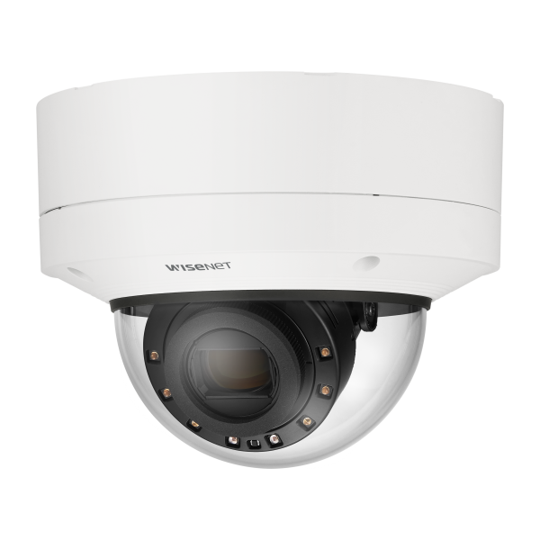 Hanwha - XNV-6123R - 2MP IR Outdoor Vandal Dome AI Camera