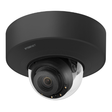 Hanwha - XNV-8081R - Wisenet X series Plus powered by Wisenet 5 IR network outdoor vandal dome camera, modular structure, 5MP @ 30fps, motorized vari-focal lens 2.6x (3.6~9.4mm) (102.5°~38.7°), triple codec H.265/H.264/MJPEG with WiseStream II techno