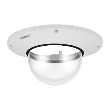 Hanwha - XNV-8081Z - Wisenet X series Plus powered by Wisenet 5 network outdoor vandal dome camera, modular structure, 5MP @ 30fps, motorized vari-focal lens 2.6x (3.6~9.4mm) (102.5°~38.7°), PTRZ, triple codec H.265/H.264/MJPEG with WiseStream II tec