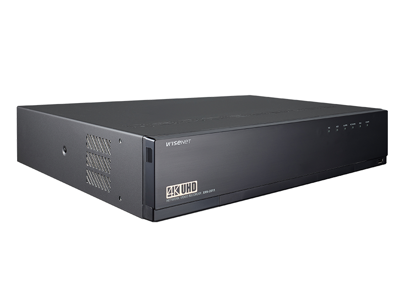 Samsung - XRN-2011A-64TB - 32CH 4K 256Mbps NVR w/ RAID5