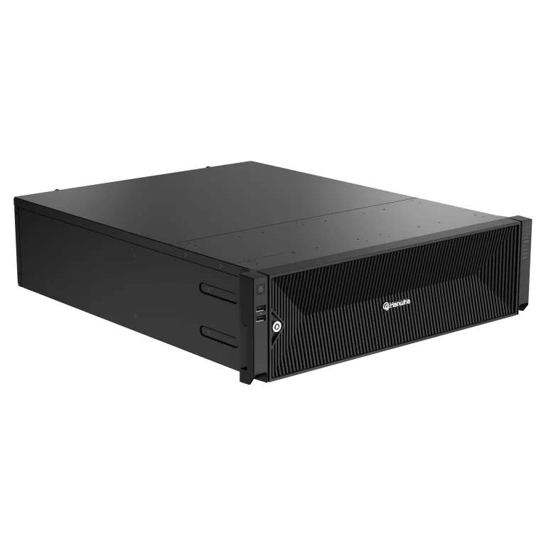 Hanwha - XRN-3220B4 - 8K NVR (Intel based), 32Ch, No HDD, 16 SATA HDD bays (up to 10TB per HDD), H.265/H.264/MJPEG, SUNAPI, ONVIF, ARB (Automatic Recovery Backup) & Failover (N+1), Up To 520 Mbps Recording / Up To 200 Mbps Playback, Dual Stream Recor