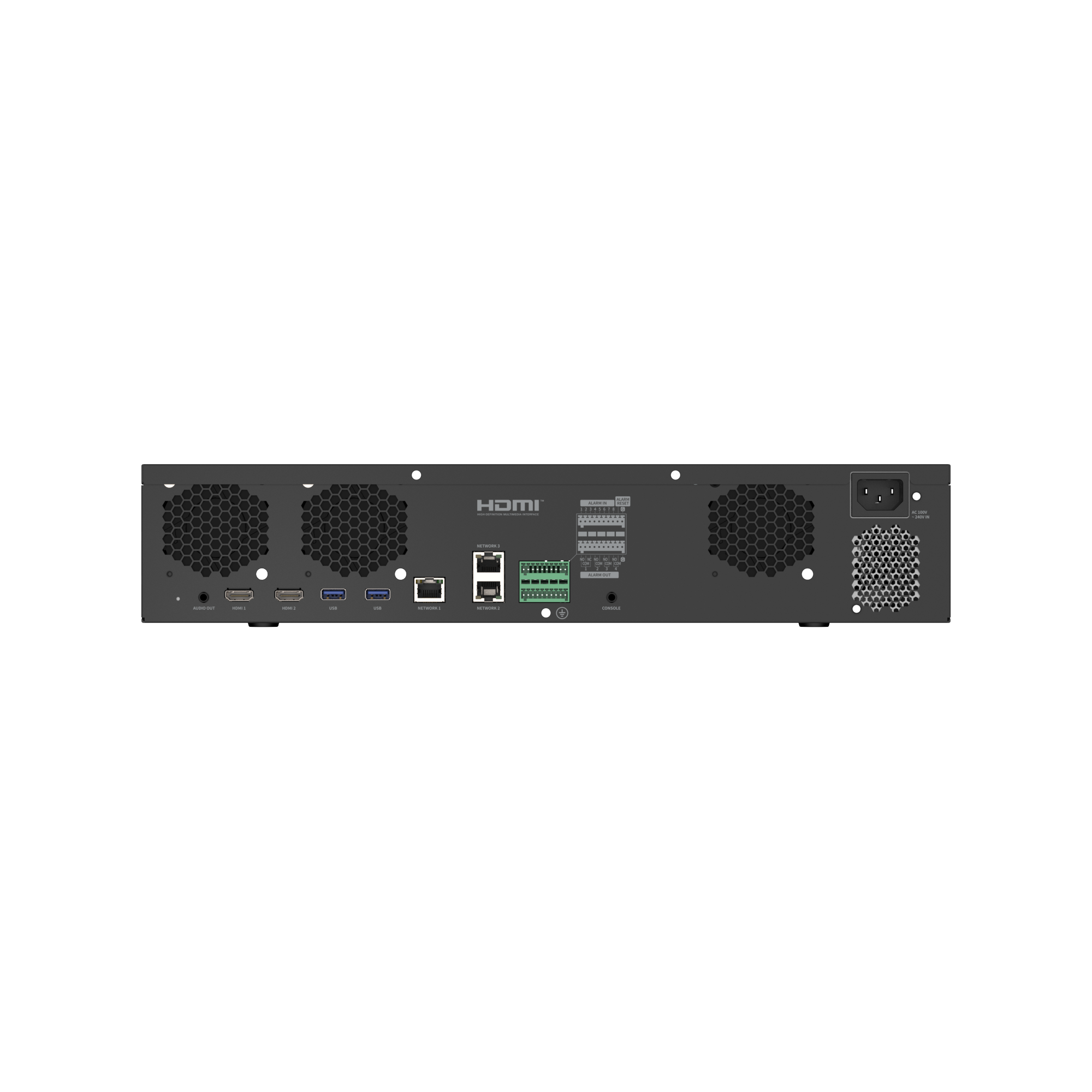 Hanwha - XRN-3220RB2-32TB - 8K NVR (Intel based), 32Ch, 32TB RAW, 8 SATA HDD bays (up to 10TB per HDD), H.265/H.264/MJPEG, SUNAPI, ONVIF, ARB (Automatic Recovery Backup) & Failover (N+1), Up To 520 Mbps Recording / Up To 200 Mbps Playback, Dual Strea