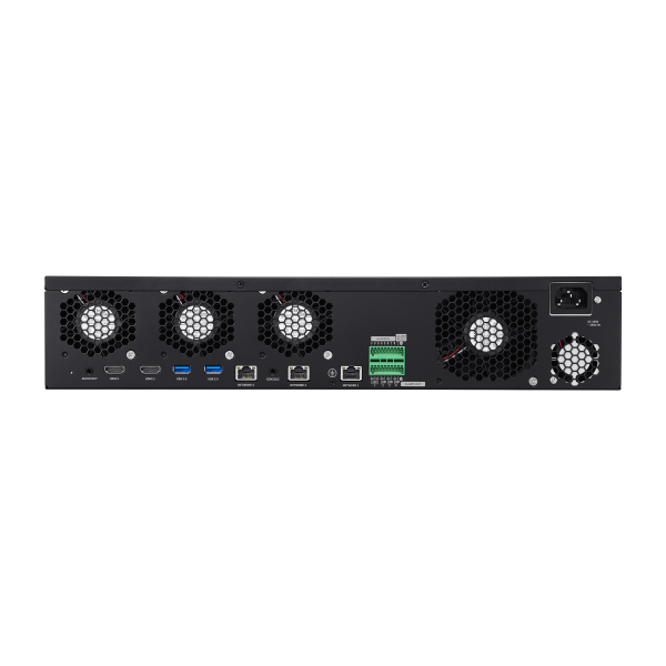 Hanwha - XRN-6410RB2-64TB - 64 Channel 32MP NVR with 64TB HDD