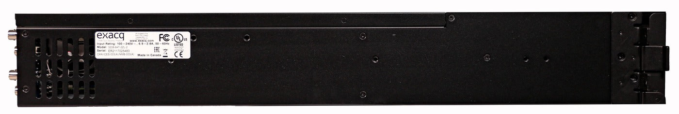 ExacqVision - 1608-08T-2ZL-2E - 6TB Z Series Hybrid 2U Recorder Enterprise Linux with 8 IP Cameras Licenses and 16 Analog Inputs