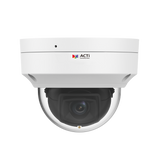 Acti - Z724 - 4MP Deep Learning AI ColorGuard f2.8mm Outdoor Fixed Dome with White LED 40m, ColorVizion, WDR 135dB