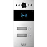 Akuvox - R20B In-wall  (Two Buttons) - SIP Intercom with TWO (2) Buttons (Video & Card reader)-Two Buttons