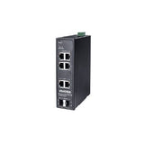 Vivotek - AW-IHB-0800 - Industrial 4xGE 90W bt PoE + 2xGE UTP + 2xGE SFP Media Convt