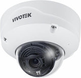 VIVOTEK FD9391-EHTV-V2 8MP Outdoor Fixed Dome AI Camera, 1/1.8" Progressive CMOS Sensor, 4.4~10.2mm Vari-Focal Lens, WDR Pro, H.265, Smart Stream III, IK10, IP66/67