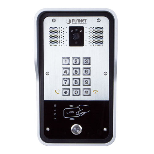 Planet - HDP-5260PT - 720p SIP Multi-unit Apartment Vandalproof Door Phone with RFID and PoE