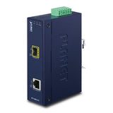 Planet - IFT-805AT - IP30 Slim Type Industrial Fast Ethernet Media Converter SFP (-40 to 75 degree C)