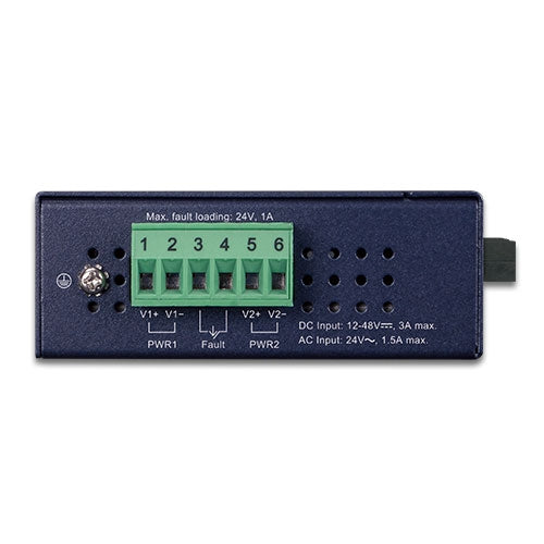 Planet - IGTP-802T - IP30 Industrial 10/100/1000BASE-T to 1000BASE-SX Converter with 802.3at PoE+