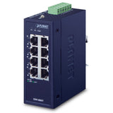 Planet - ISW-800T -  IP30 Compact size 8-Port 10/100TX Fast Ethernet Switch