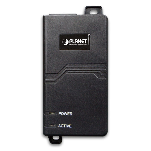 Planet - POE-164 - IEEE 802.3at High Power POE Fast Ethernet Injector (30W, Mid-Span, Integrated)