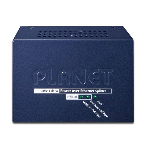Planet - POE-171S - Single Port 10/100/1000Mbps Ultra POE Splitter (12V/19V/24V)